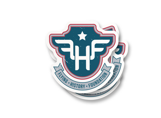 Flying History Foundation Logo Sticker